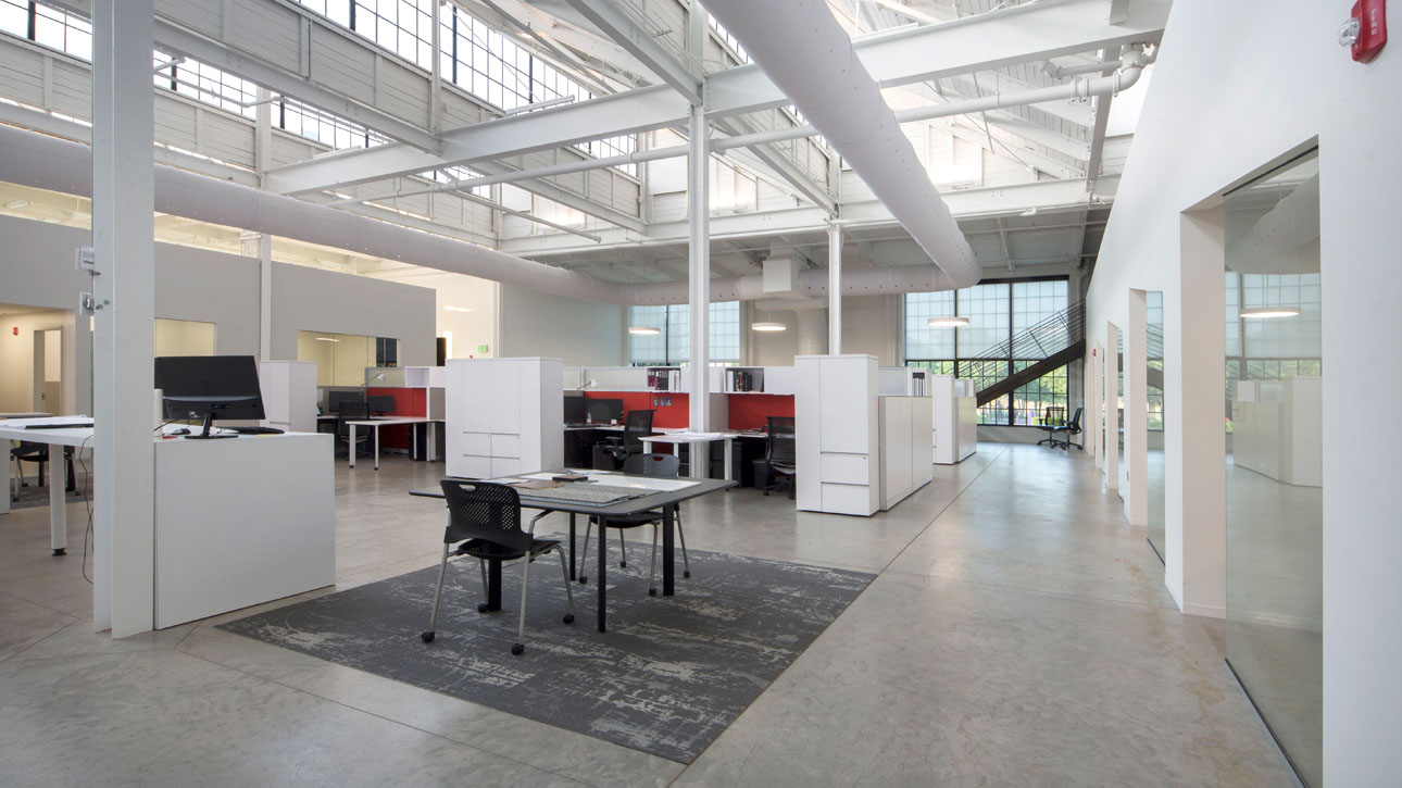 Interior of Bakers Row